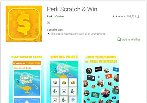 Perk Scratch & Win Review .